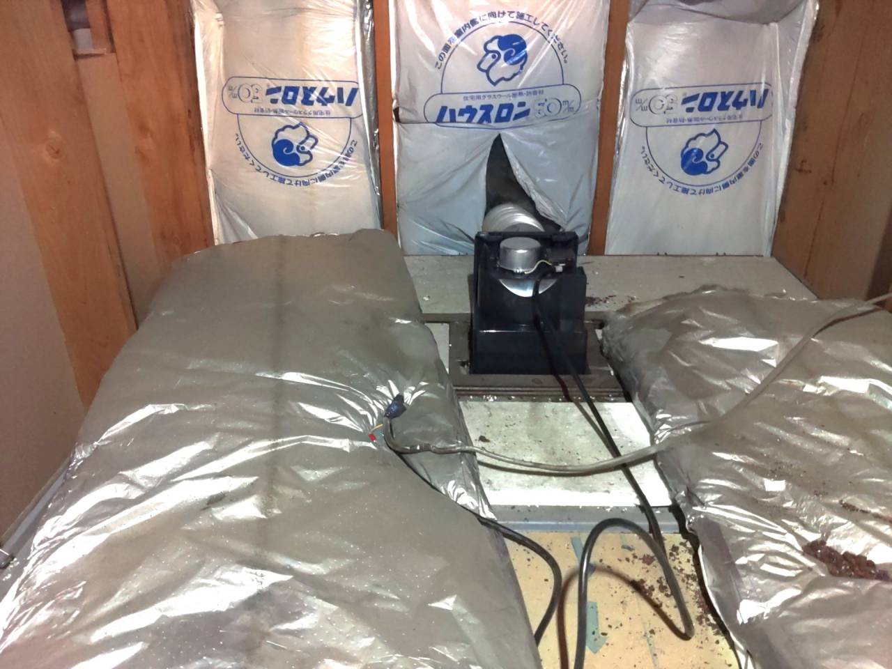 ユニットバス換気扇交換工事