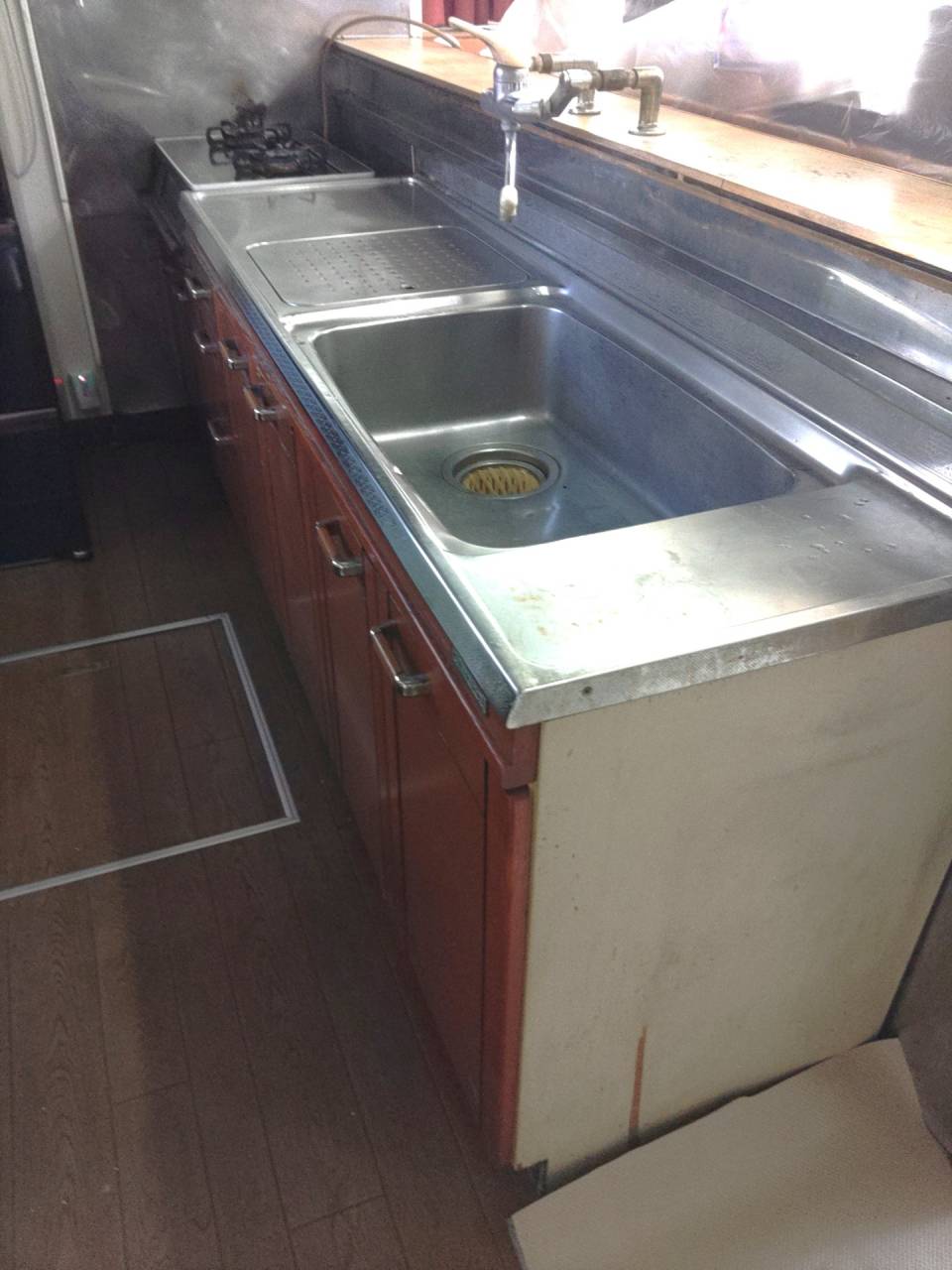 システムキッチン交換工事